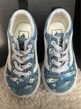 Vans Old Skool Toddler Space Galaxy Shoes